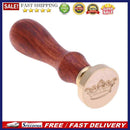 Crown Pattern DIY Retro Wood Stamp Customs Insurance Sealing Wax Seal(T15)