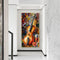 Abstract Guitar Oil Paint By Numbers Kit DIY Acrylic Painting on Canvas Drawing