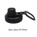 #A Sports Bottle Wide Mouth Nozzle Cap Plastic Stainless Steel Thermos Pot Wide