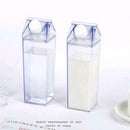 500ml Milk Water Bottles Transparent Portable Home Milk Bottles Mugs D2F2 E6B4