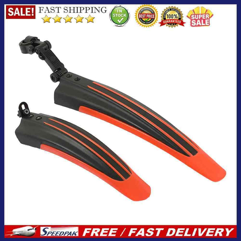 2pcs Bicycle Splash Fender Guard MTB Bike Rear Front Mudguard Cycling Equipme