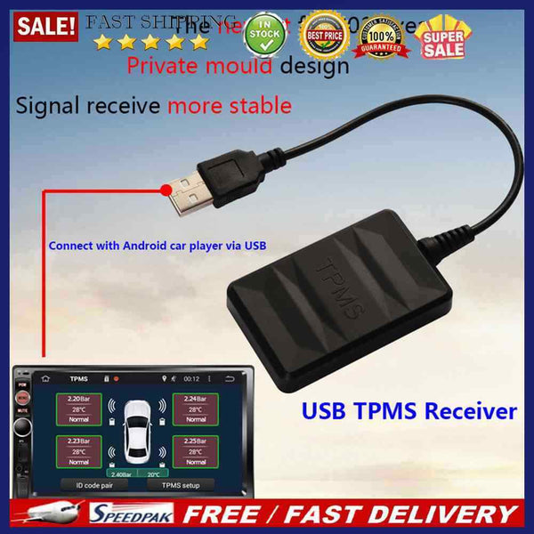 TY06N USB TPMS for Android Car DVD External Sensor Tire Pressure Monitor System