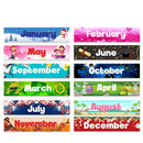 Kindergarten Pictures Circle Time Child Educational Pocket Chart Color Calendar