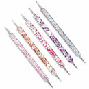 DIY Professional Marbleizing Dotting Pen Painting Nail Art Manicure Tools