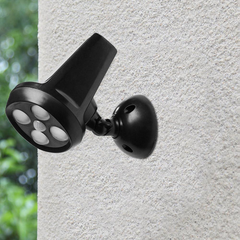 3535SMD 4LED 350LM Solar Wall Lamp Motion Sensor Garden Aisle Yard Light