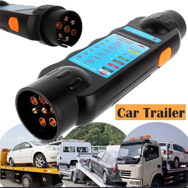 Diagnostic Cable Car Adapter Circuit Light Tow Bar Wiring Trailer Socket Tester