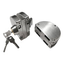 Steel Glass Door Lock Double Bolt Sliding Door Lock Double Open Glass Door Lock