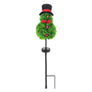 Solar Powered Stake Lights Snowman Shaped Waterproof LED Christmas Decorations
