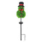 Solar Powered Stake Lights Snowman Shaped Waterproof LED Christmas Decorations