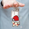 DIY Handmade Full Beads Embroidery Five-Pointed Star Cross Stitch Keychain Craft