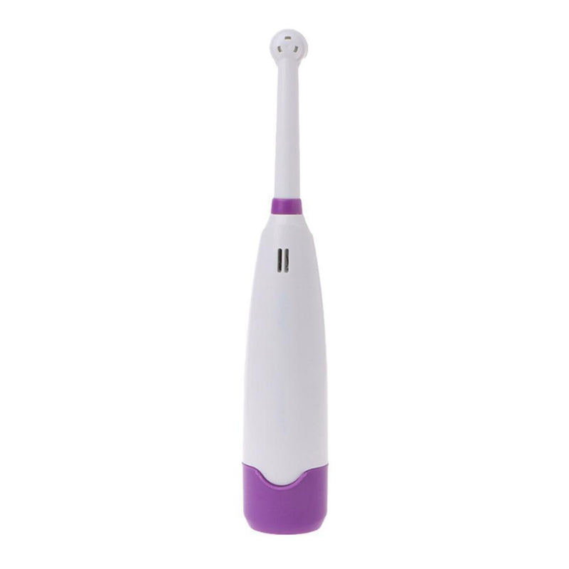 Automatic Ultrasonic Electric Toothbrush Waterproof Tooth Brush (Purple) Newly