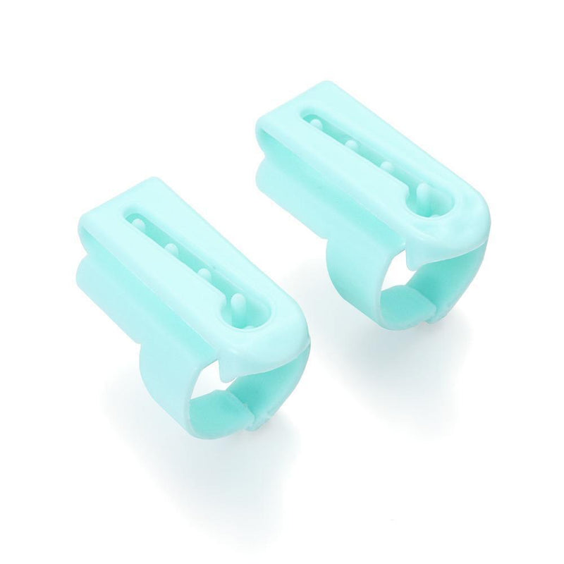Wear Thimble Ring Finger Splitter Knitting Tools Yarn Guide Finger Holder