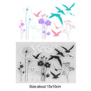 DIY Flowers Birds Silicone Clear Stamps Scrapbook/Photo Album Craft Decor Newly