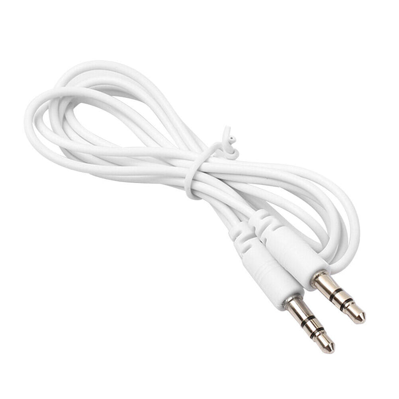3.5mm Stereo Jack Audio Cable Male to Male AUX Cord for Car Speaker Headphones