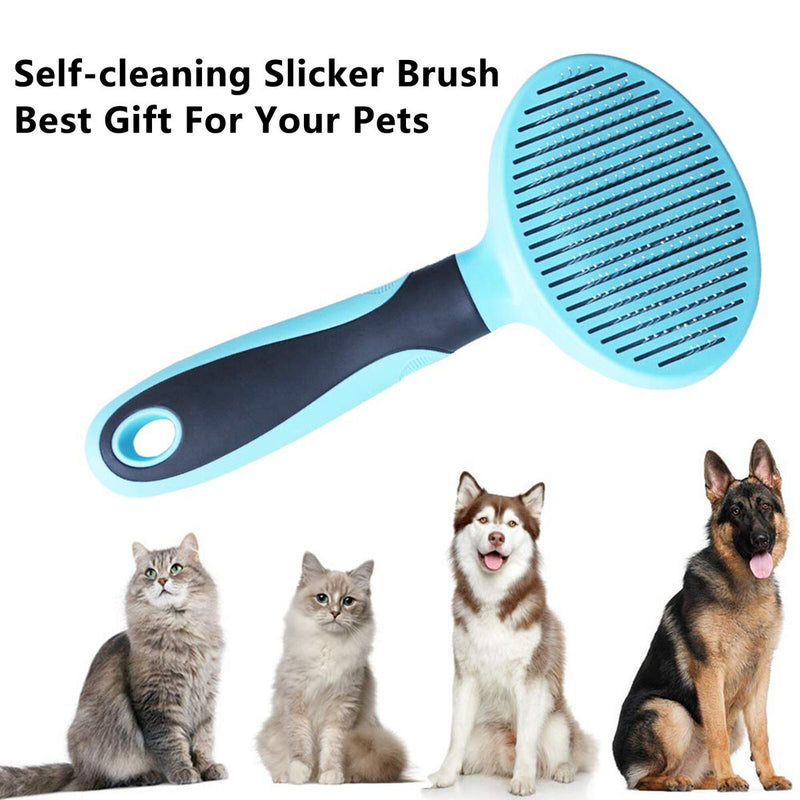 Home Pet Care Brush Tool Easily Removes Mat Wraps Lo