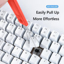 2 in 1 Mechanical Keyboard Key Cap Puller Keycap Shaft Remover Tool (Red)