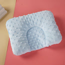 #A Newborns Solid Color Soft Pillow Head Support Cushion Neck Headrest Protectio