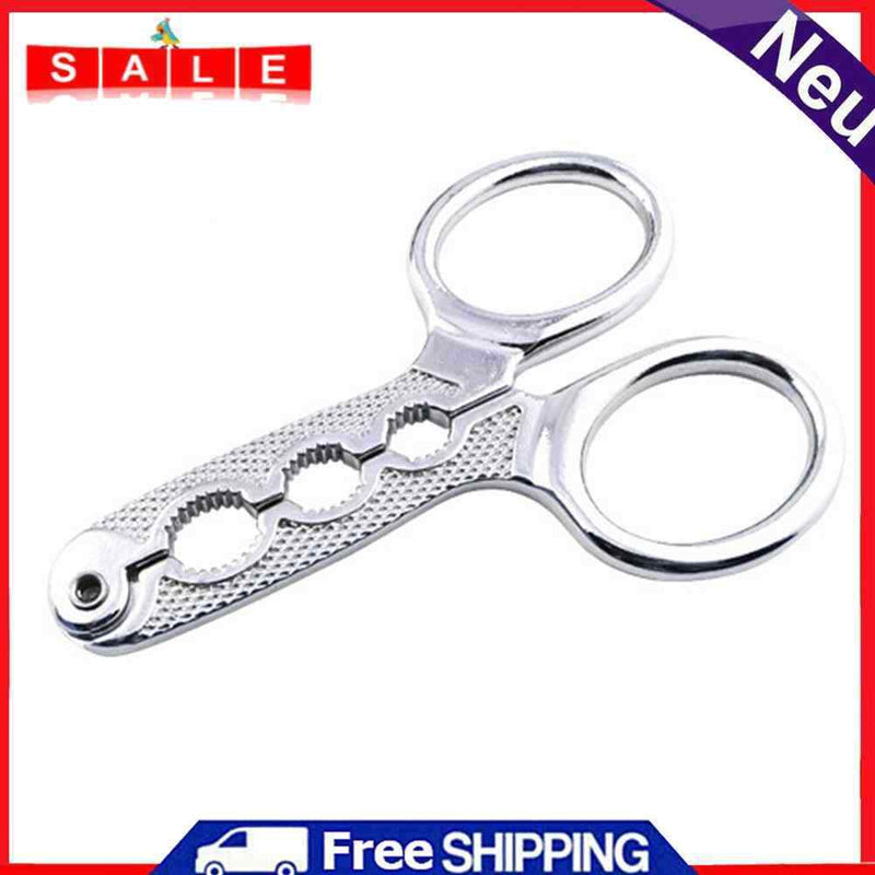 Multi-Function Melon Seed Pliers Scissors Nut Cracker Opener Clamp Shucker