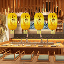 Japanese Lantern with Tassel Waterproof Festival Hanging Light Decor (I) Newly