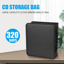 Portable Album Disc Storage Case Large Capacity Oxford Cloth CD DVD Wallet Bag