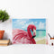 5D Diamond Painting Kit Flamingo Full Round Drill DIY Mosaic Picture Wall Arts