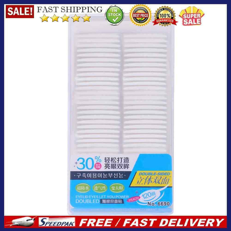 Thin Invisible Big Eyes Beauty Tool 120 Pairs Eyelid Stickers Set Double Eyel