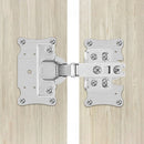 Stainless Steel Hinge Repair Plate Plate Installer Kit for Cabinet Window D