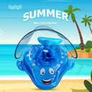 Baby Sunshade Swimming Rings Seat Inflatable Infant Kids Float Swim Circle