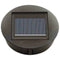 white LED Solar Powered Replacement Round LED Light Box Garden Outdoor Lighting
