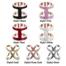 Shawl Scarves Accessories Scarf Clip Enamel Brooches Scarf Buckle Ring Clips