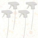 4pcs Mist Stream Sprayer Replacement Trigger Handheld Spray Nozzles (White)