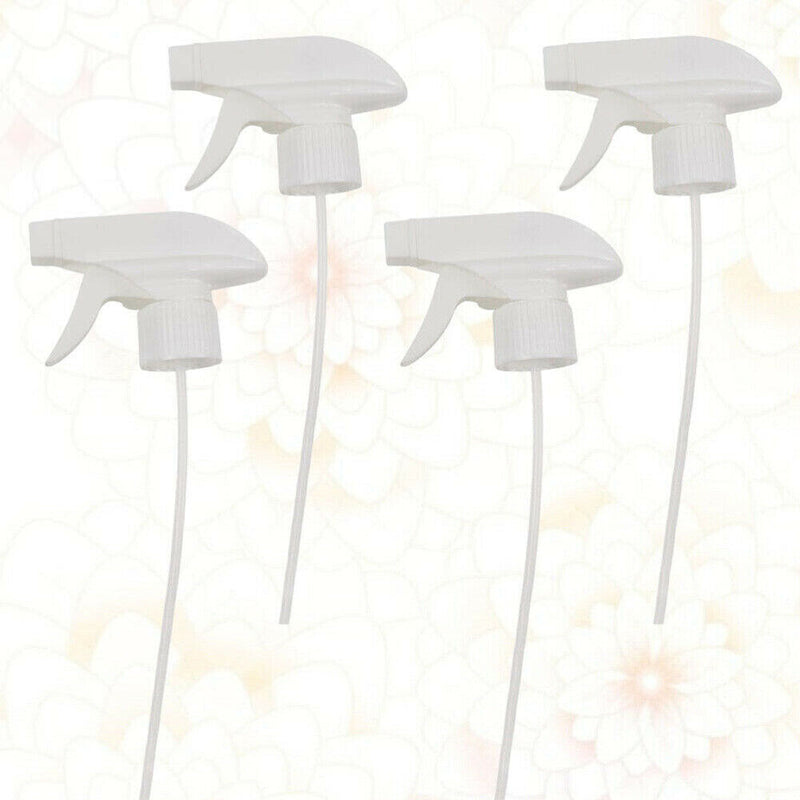 4pcs Mist Stream Sprayer Replacement Trigger Handheld Spray Nozzles (White)