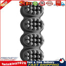 4 Grids Silicone Soap Mold Soap Form for Massage Therapy Soap Bar (Grey) Newly