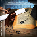 Graduation Cap Tassel DIY Memorial Photo Uniforms Student Pendant (Black) Newly