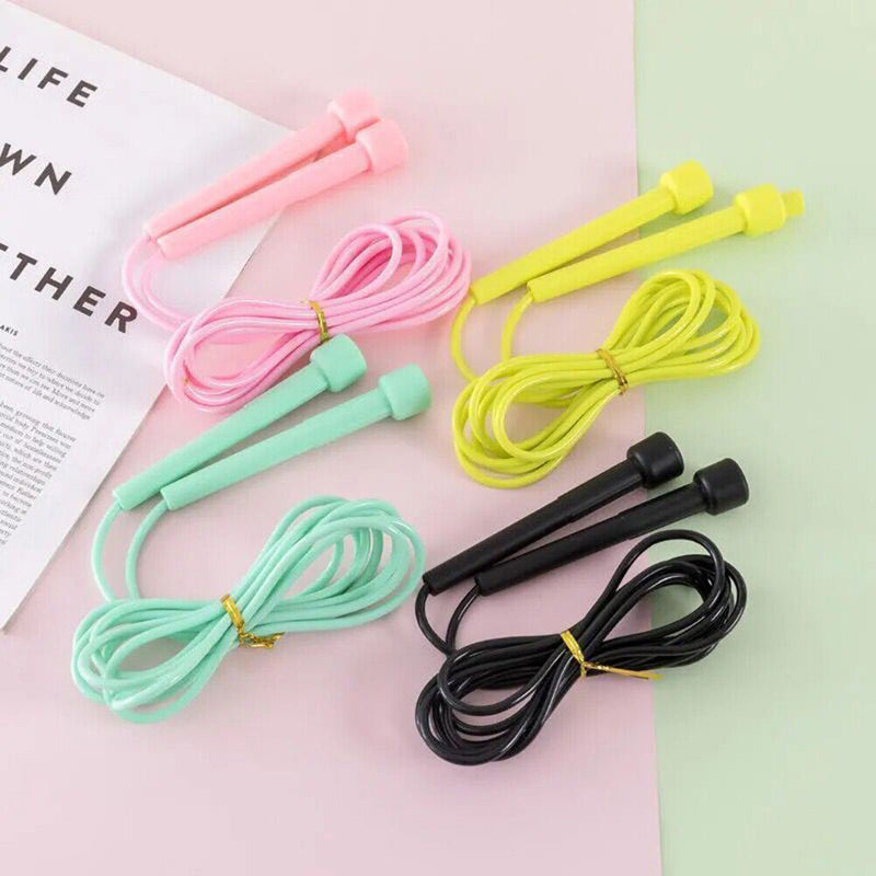 Speed Jump Rope Men Women Gym PVC Skipping Rope Adjustable Workout Equipment