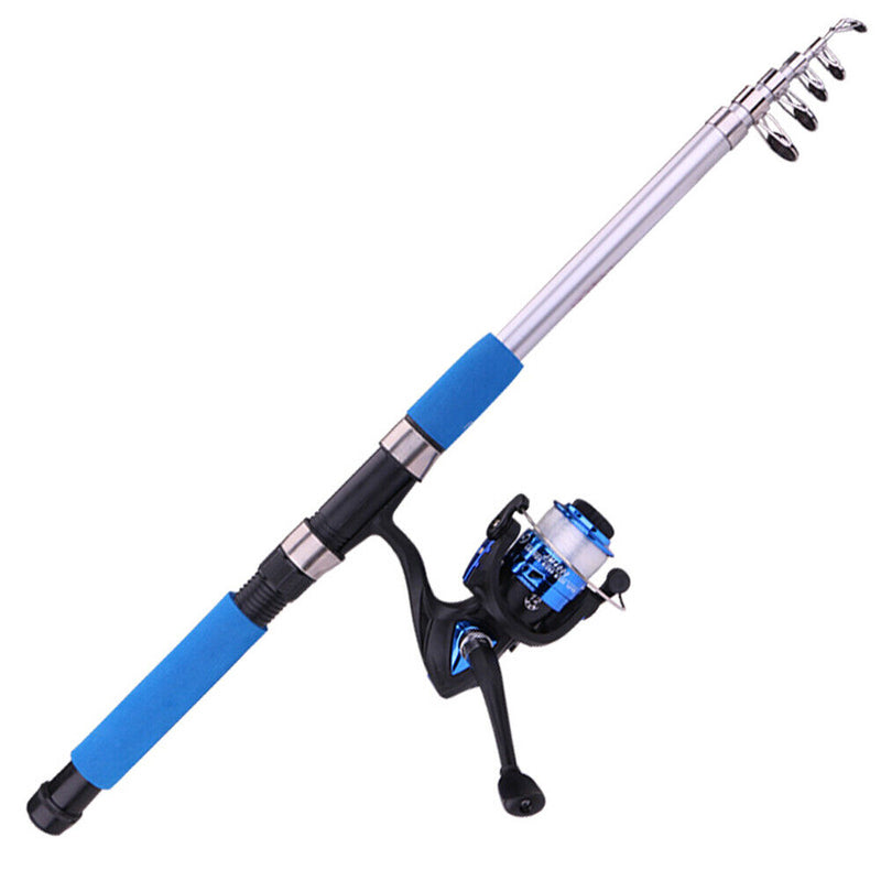 2.1m Sea Fishing Rod Outdoor Sport Portable Casting Fishing Pole Tackle Too