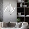 Spiral LED Wall Light Bedside Aisle Bedroom Decorative Lamp (White Light)