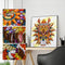 5D DIY Part Special Shaped Drill Diamond Painting Kit Eagle Skeleton Art
