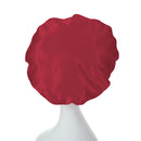 Women Night Hair Cap Double Layer Satin Headwear Adjustable Curly Hair Stylin