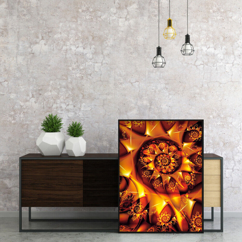 5D Abstract Diamond Painting Special Shape Rhinestone Drill