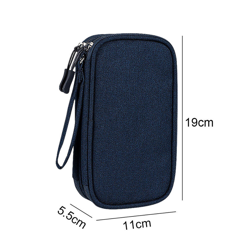Digital Organizer Charger Wires Power Bank Storage Pouch Case Earphones Holde