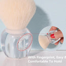 Nail Dust Cleaning Brush Crystal Handle Manicure Blush Powder Makeup Brushes~