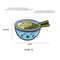 Enamel Clothes Alloy Lamb Pattern Eggs Ramen Brooch Pin For Women|Girls|Kids