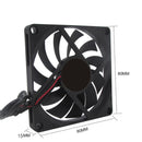 DC 5V USB Power Router fan DIY PC Cooler TV Box Wireless Cooling Quiet