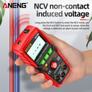 ANENG M108 4000 Counts Smart Digital Multimeter NCV DC AC Tester (Red) Newly