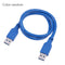 60cm 008S PCI-E Riser1X 16X USB3.0 Adapter Card Cable Wire for BTC Miner