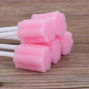 Head Tooth Cleaning Mouth Swabs Oral Care Sponge Swab Sponge Dental Swabsticks
