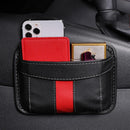 PU Leather Car Seat Storage Bag Pouch Phone Pocket UK Space-saving H2W0
