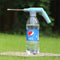 #A Multifunctional Electric Air Pressure Garden Sprinkler USB Watering Head Supp