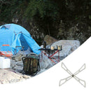 Alcohol Stove Cross Stand Steel Bracket Camping Stove Accessorr Shelf F4P6 E6B4